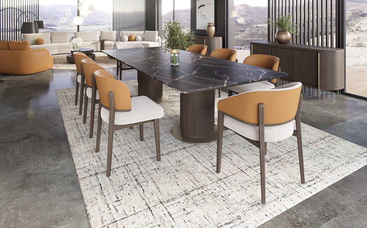 Adriana Hoyos chair with armrests GM02-200 by instylior