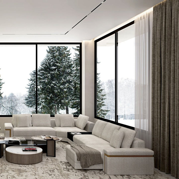 Casa Magna GILD Sofa Konfiguration A – 305 × 170 × 70 cm