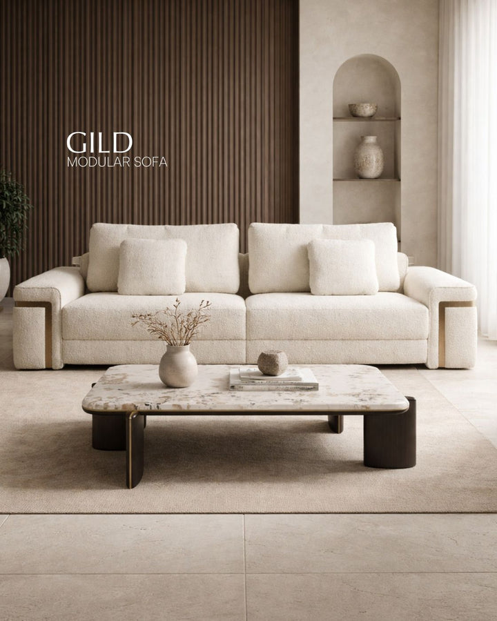 Casa Magna GILD Sofa 280 – 280 × 105 × 70 cm