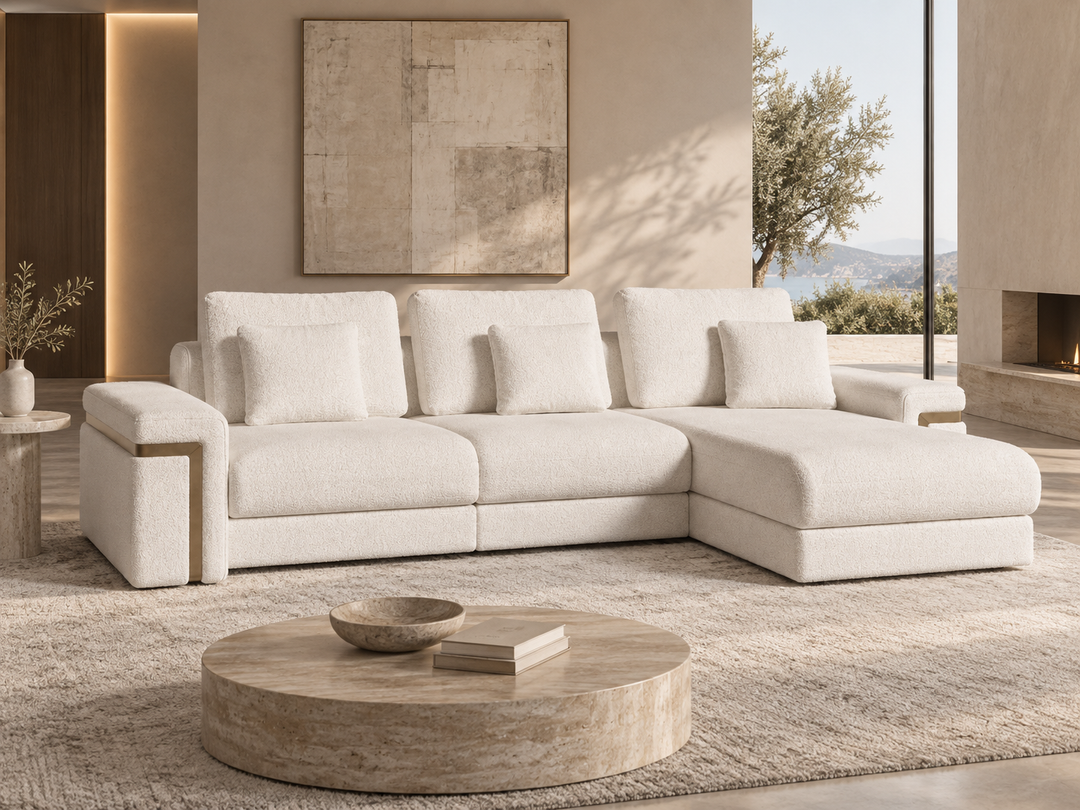 Casa Magna GILD Sofa 280 – 280 × 105 × 70 cm