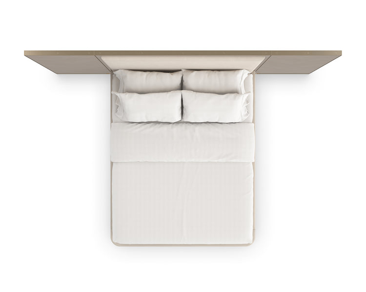 Caracole Bett mit Seitenflügeln Queensize CLA-423-102 von Instylior