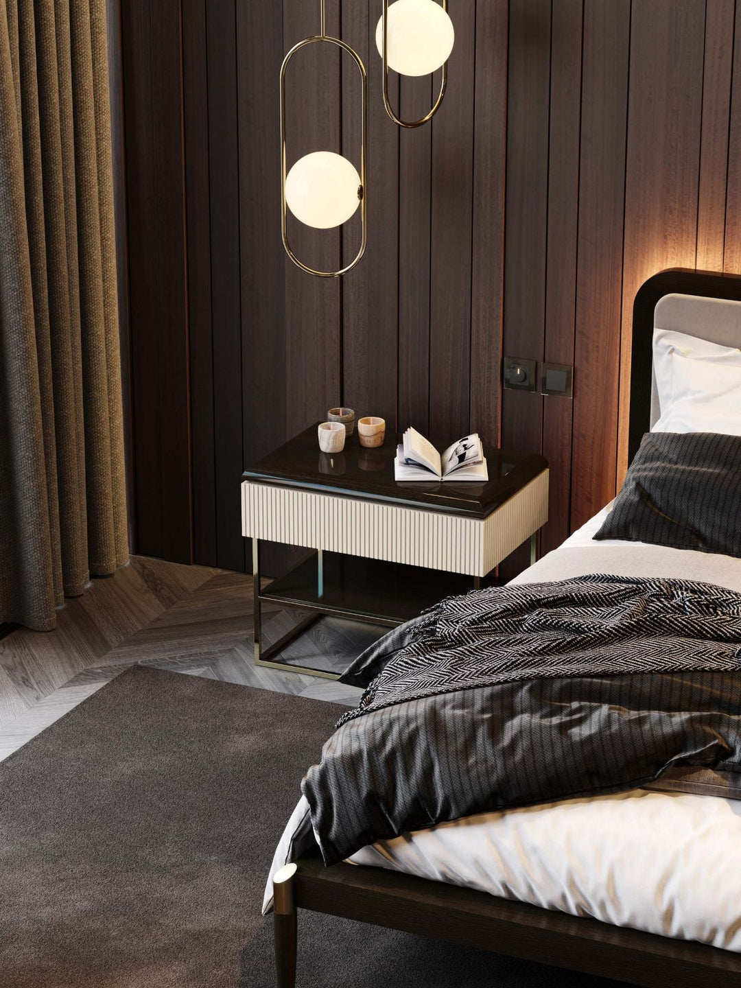Stylish Club Her Nachttisch