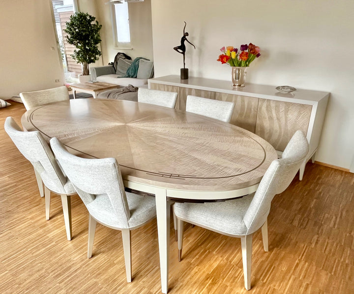 Caracole dining table extendable table CLA-422-205 from Instylior