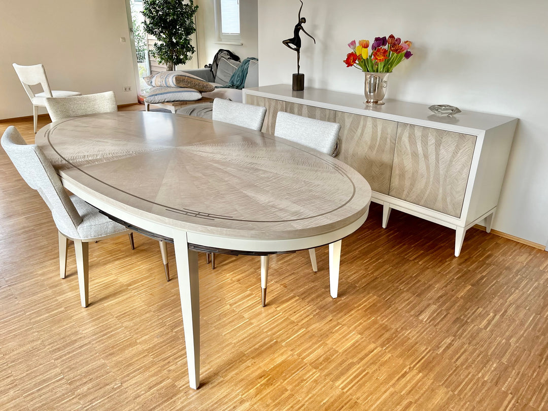 Caracole dining table extendable table CLA-422-205 from Instylior