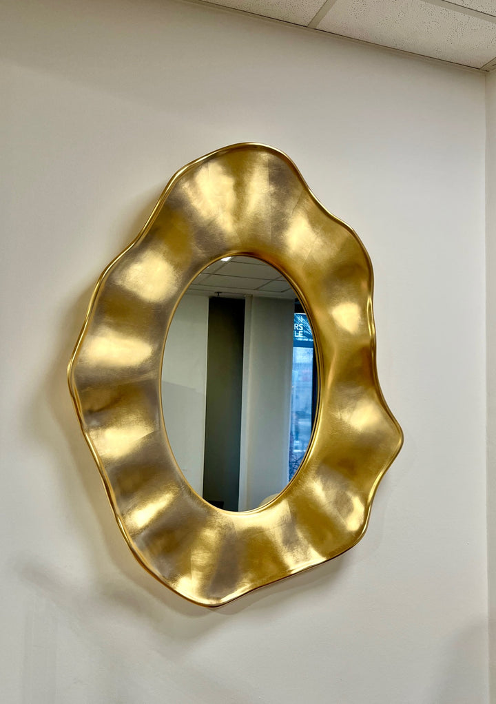 Christopher Guy handgeschnitzter Spiegel oval  50-2988 Größe (A) von Instylior