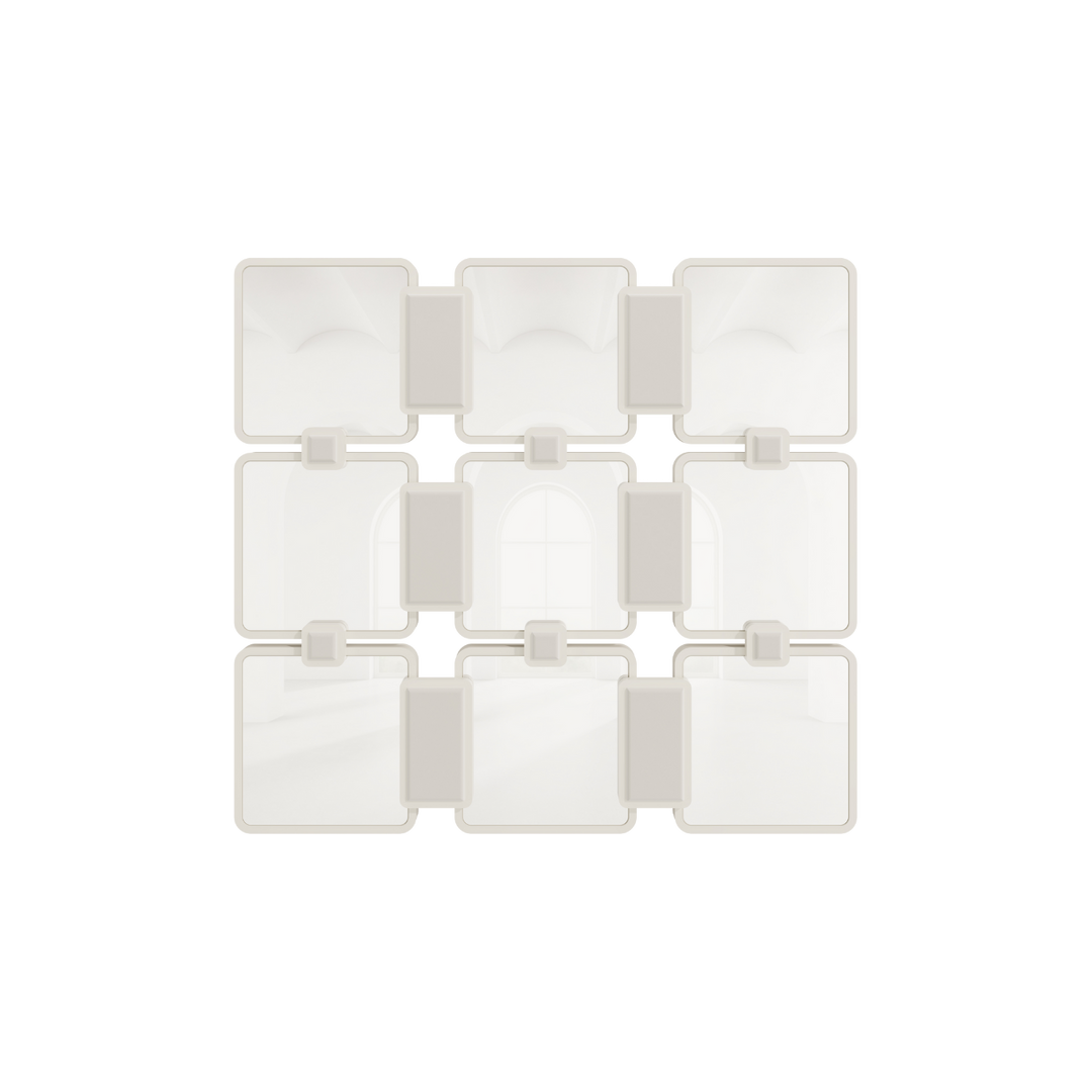 Casa Magna IMPETO Spiegel – 147 × 6 × 136 cm – Ansicht 5