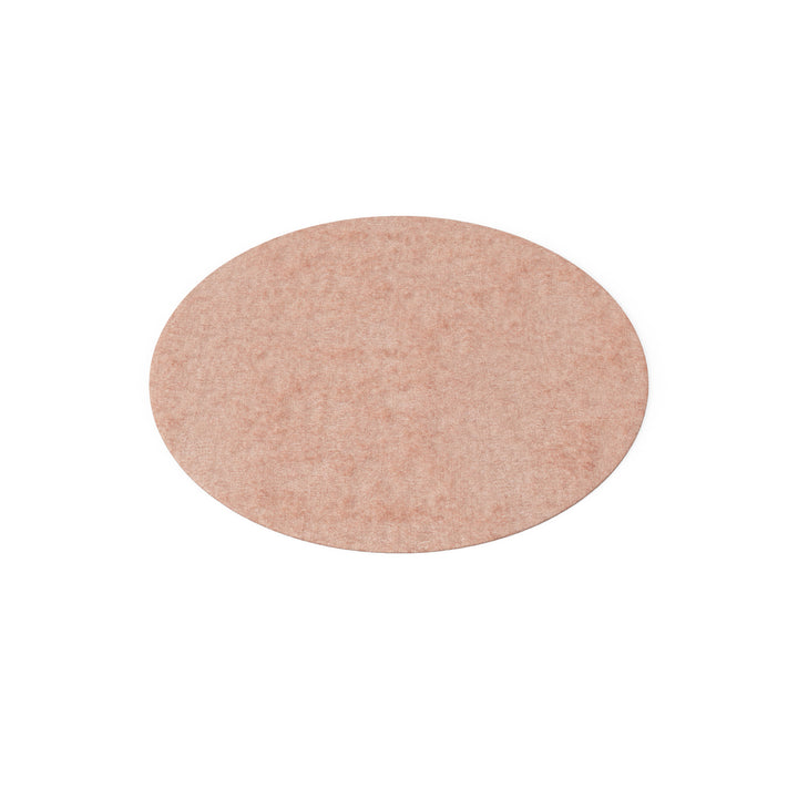 Dôme Deco LAKE Teppich 200 in Rosé – runder Designteppich für elegante Wohnräume