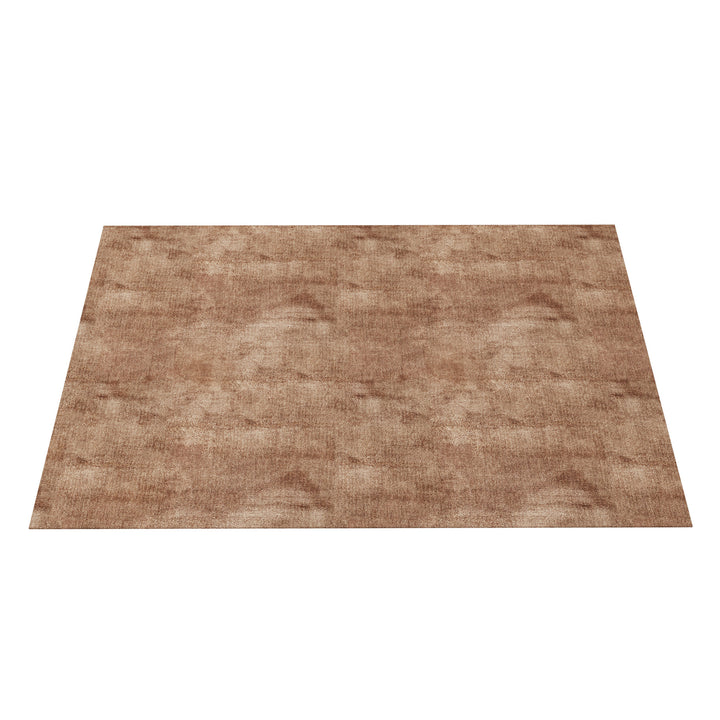 Dôme Deco LAKE Teppich 300 × 400 in Braun – rechteckiger Designteppich für elegante Wohnräume
