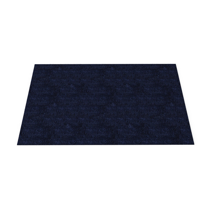 Dôme Deco LAKE Teppich 300 × 400 in Dunkelblau – rechteckiger Designteppich für elegante Wohnräume