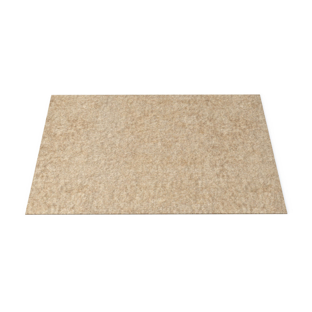 Dôme Deco LAKE Teppich 300 × 400 in Sand – rechteckiger Designteppich für elegante Wohnräume