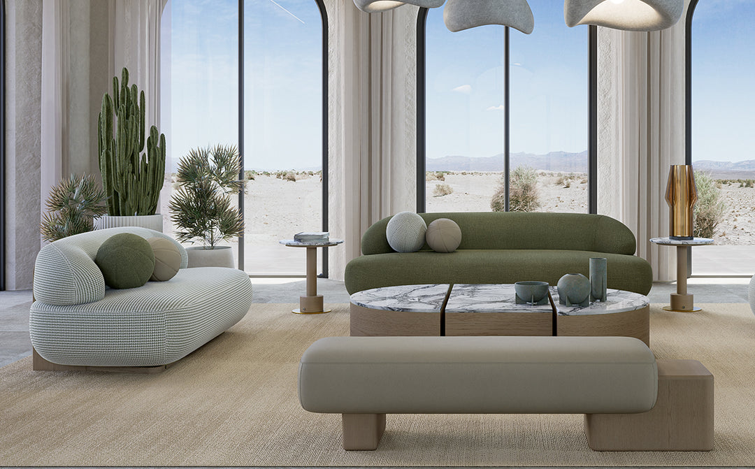 Adriana Hoyos Sofa 2-Sitzer  LU11-100 von instylior