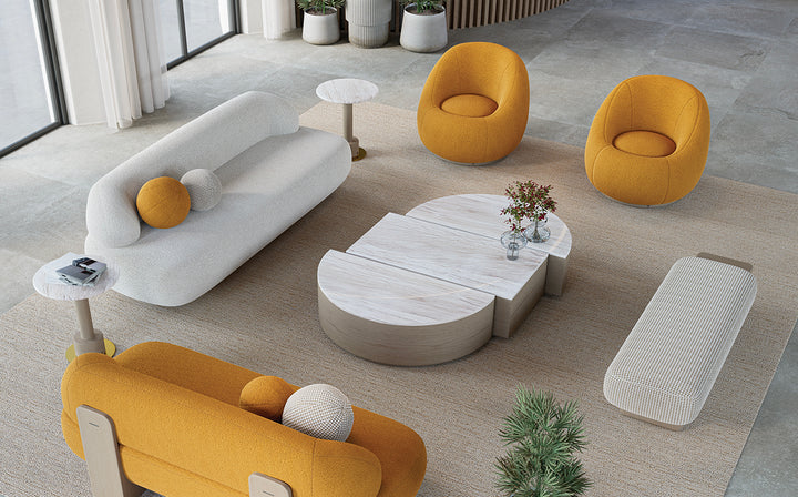 Adriana Hoyos Sofa 2-Sitzer  LU11-100 von instylior