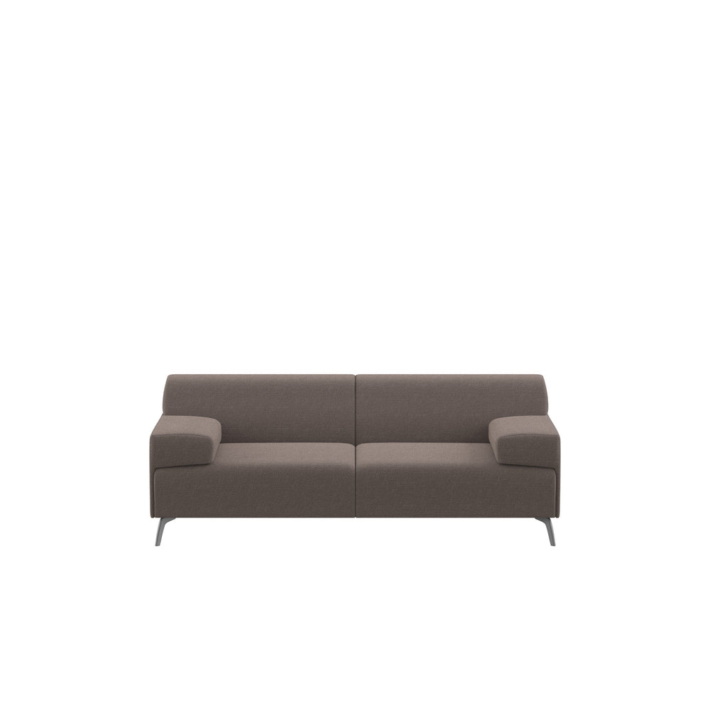 Dôme Deco LUGANO Sofa in Creme, 250 cm – Designsofa im modernen Dôme-Deco-Stil