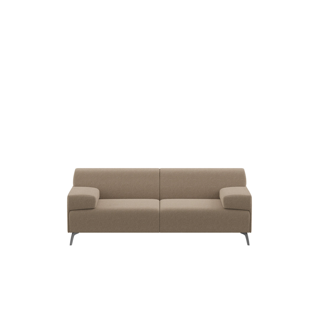 Dôme Deco LUGANO Sofa in Creme, 250 cm – Designsofa im modernen Dôme-Deco-Stil