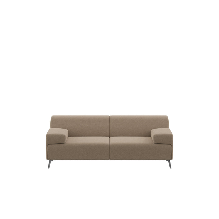 Dôme Deco LUGANO Sofa in Creme, 250 cm – Designsofa im modernen Dôme-Deco-Stil