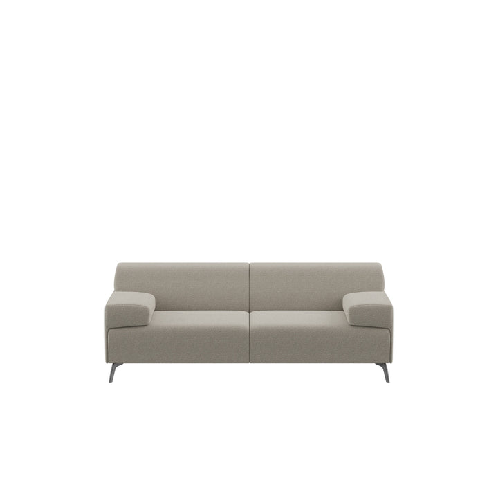 Dôme Deco LUGANO Sofa in Creme, 250 cm – Designsofa im modernen Dôme-Deco-Stil