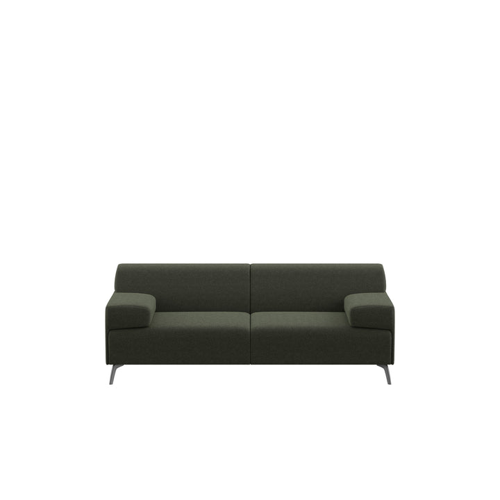 Dôme Deco LUGANO Sofa in Creme, 250 cm – Designsofa im modernen Dôme-Deco-Stil