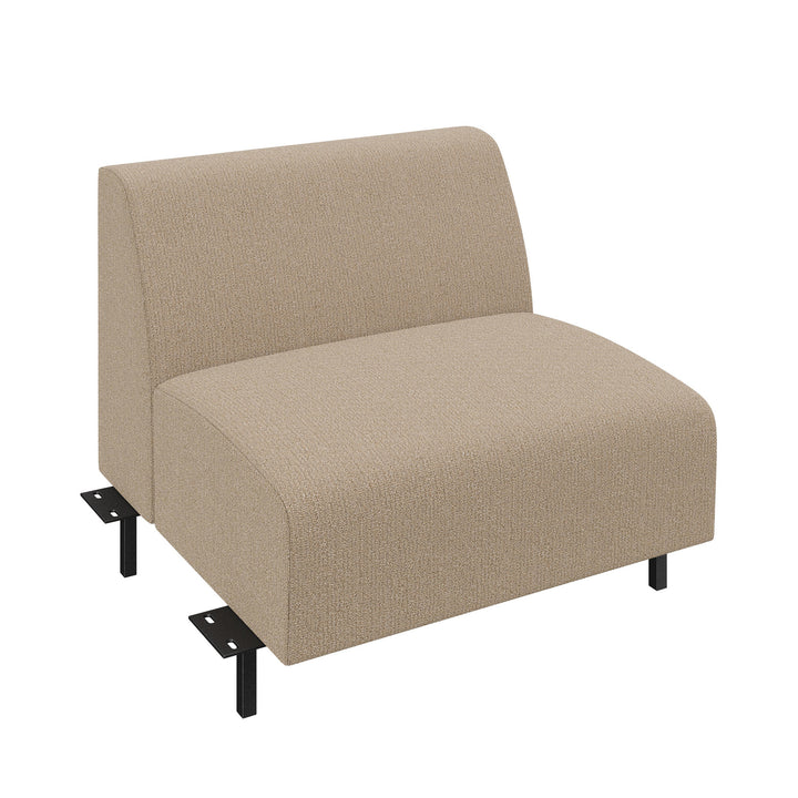 Dôme Deco LUGANO Modul Rückenlehne in Creme – modulares Designsofa für moderne Wohnräume