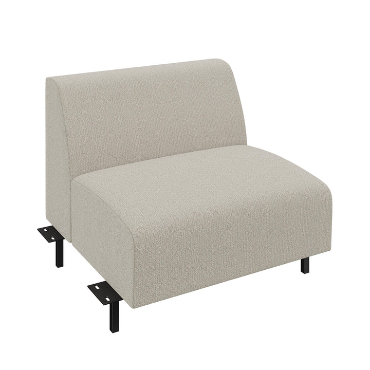 Dôme Deco LUGANO Modul Rückenlehne in Creme – modulares Designsofa für moderne Wohnräume
