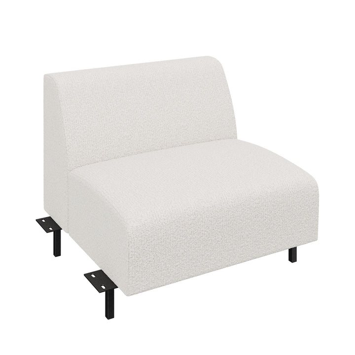 Dôme Deco LUGANO Modul Rückenlehne in Creme – modulares Designsofa für moderne Wohnräume
