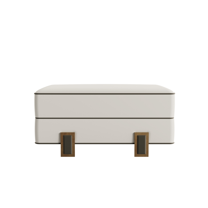 Casa Magna LUSO Polsterbank W80 – 80 × 50 × 41 cm – Ansicht 2