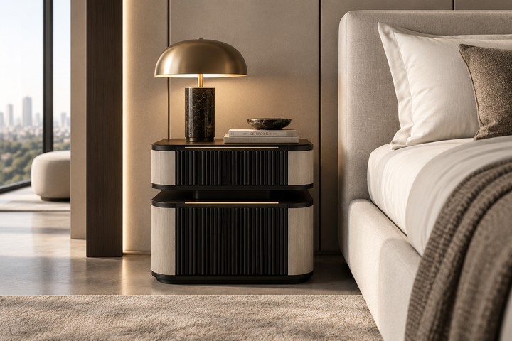 Casa Magna LUXIA Nachttisch Variante I – 87 × 50 × 76 cm