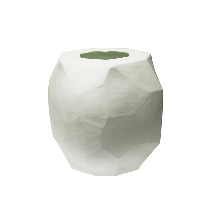 Dôme Deco WILLOW Vase in Weiß – dekorative Designvase für elegante Interieurs