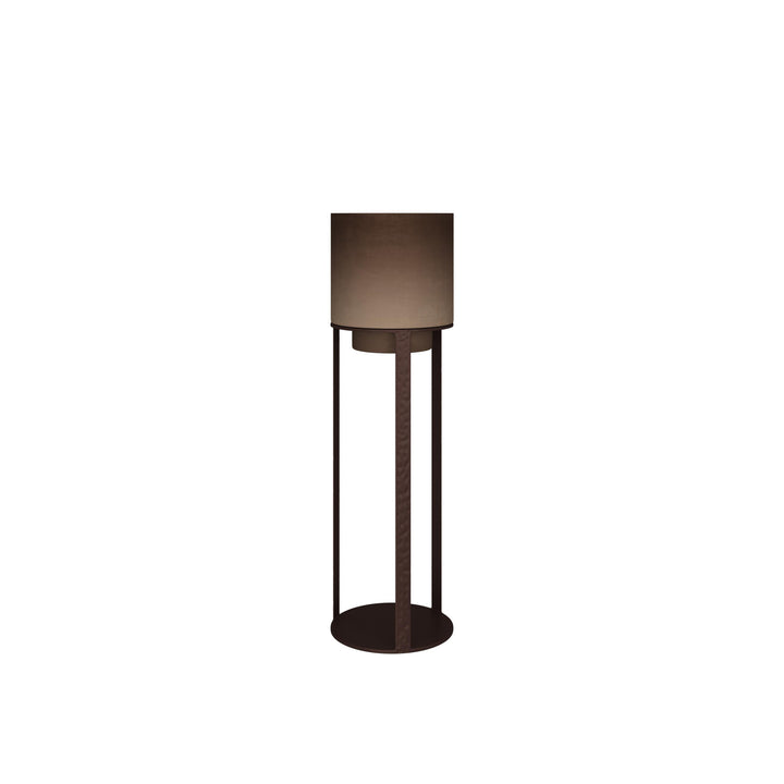 Dôme Deco UZON Windlicht S in Braun, Small – dekoratives Windlicht für stimmungsvolles Kerzenlicht