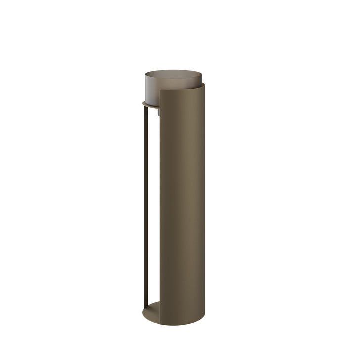 Dôme Deco KATLA Windlicht M in Braun, Medium – dekoratives Windlicht für stimmungsvolles Kerzenlicht