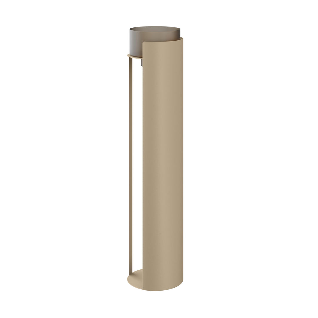 Dôme Deco KATLA Windlicht L in Taupe, Large – dekoratives Windlicht für stimmungsvolles Kerzenlicht