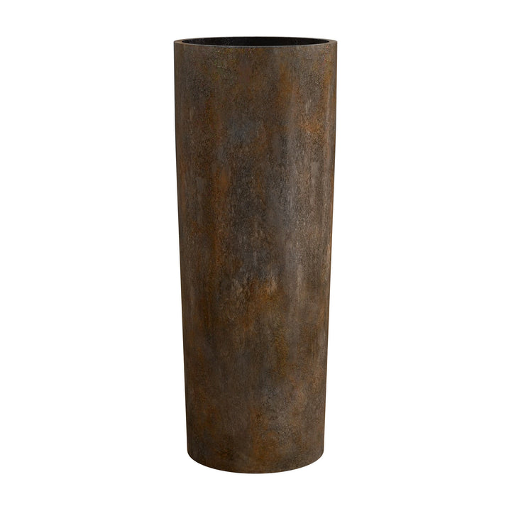 Dôme Deco FREESIA Pflanzgefäß M in Braun, Medium – Design-Pflanzgefäß für moderne Interieurs