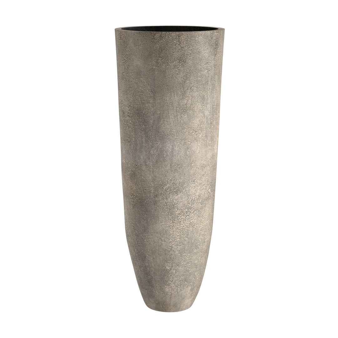 Dôme Deco FICUS Pflanzgefäß M in Grau, Medium – Design-Pflanzgefäß für moderne Interieurs