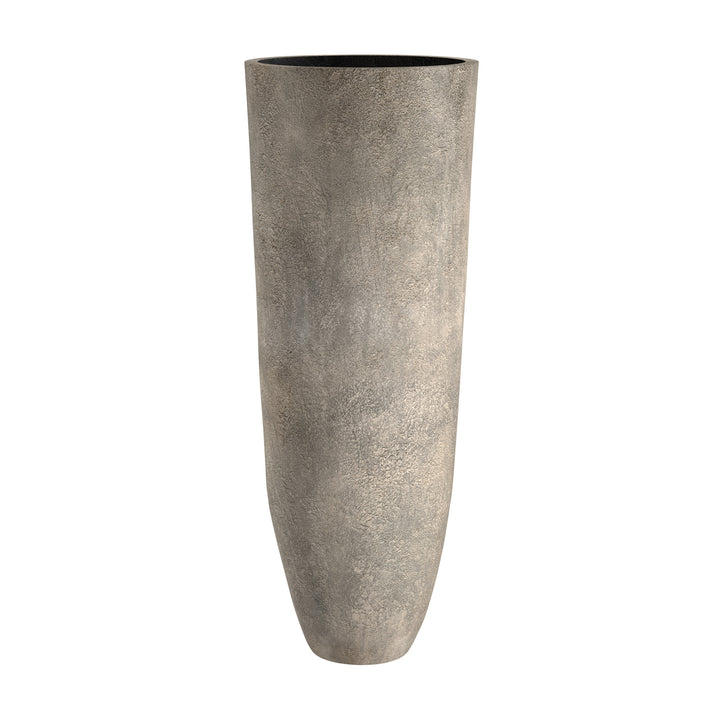 Dôme Deco FICUS Pflanzgefäß M in Grau, Medium – Design-Pflanzgefäß für moderne Interieurs