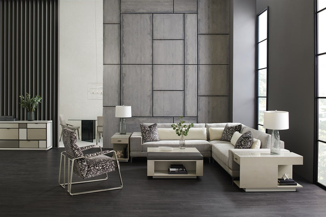 Caracole Repetition right side panel modular sofa M120-420-RL1-A from Instylior