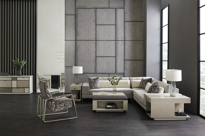 Caracole Repetition right side panel modular sofa M120-420-RL1-A from Instylior