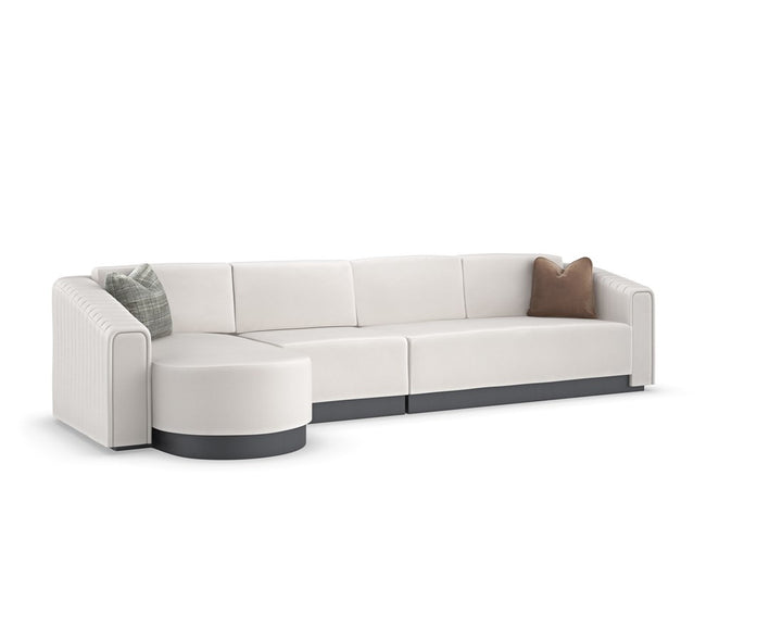 Caracole side panel right modular sofa M130-421-RH1-A from Instylior