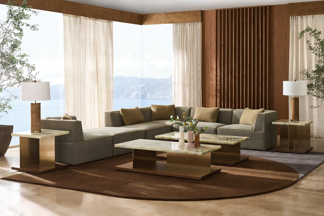 Caracole  Marbella Ottoman  M150-023-041-B von instylior