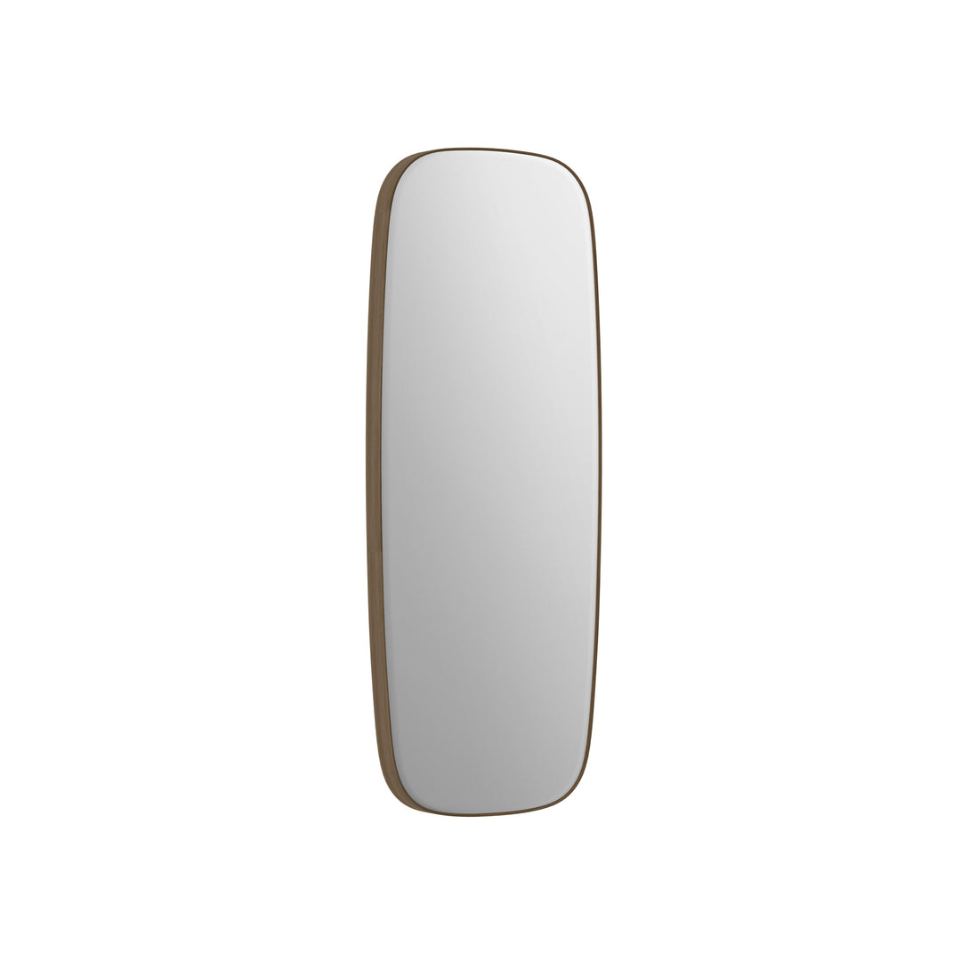 Dôme Deco SCUTARI Spiegel S in Bronze, Small – unregelmäßiger Design-Wandspiegel