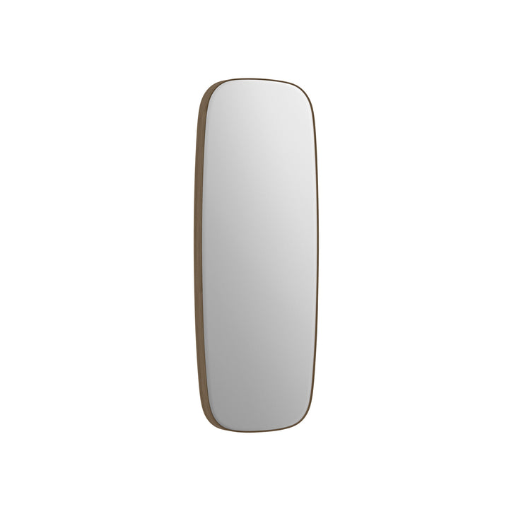 Dôme Deco SCUTARI Spiegel S in Bronze, Small – unregelmäßiger Design-Wandspiegel