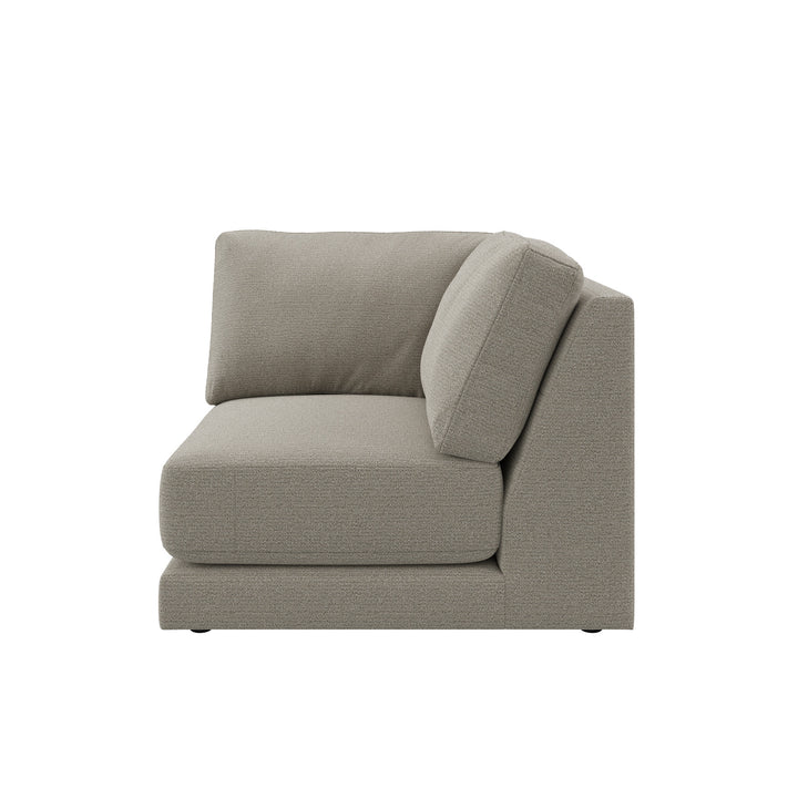 Dôme Deco MONZA Modul Eckmodul in Creme – modulares Designsofa für moderne Wohnräume