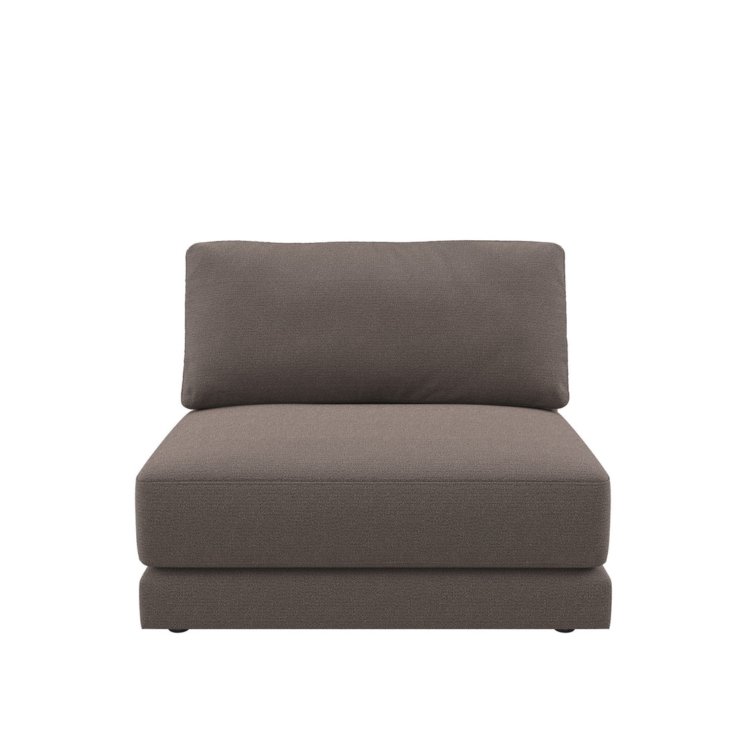 Dôme Deco MONZA Modul Rückenlehne 105 in Creme – modulares Designsofa für moderne Wohnräume