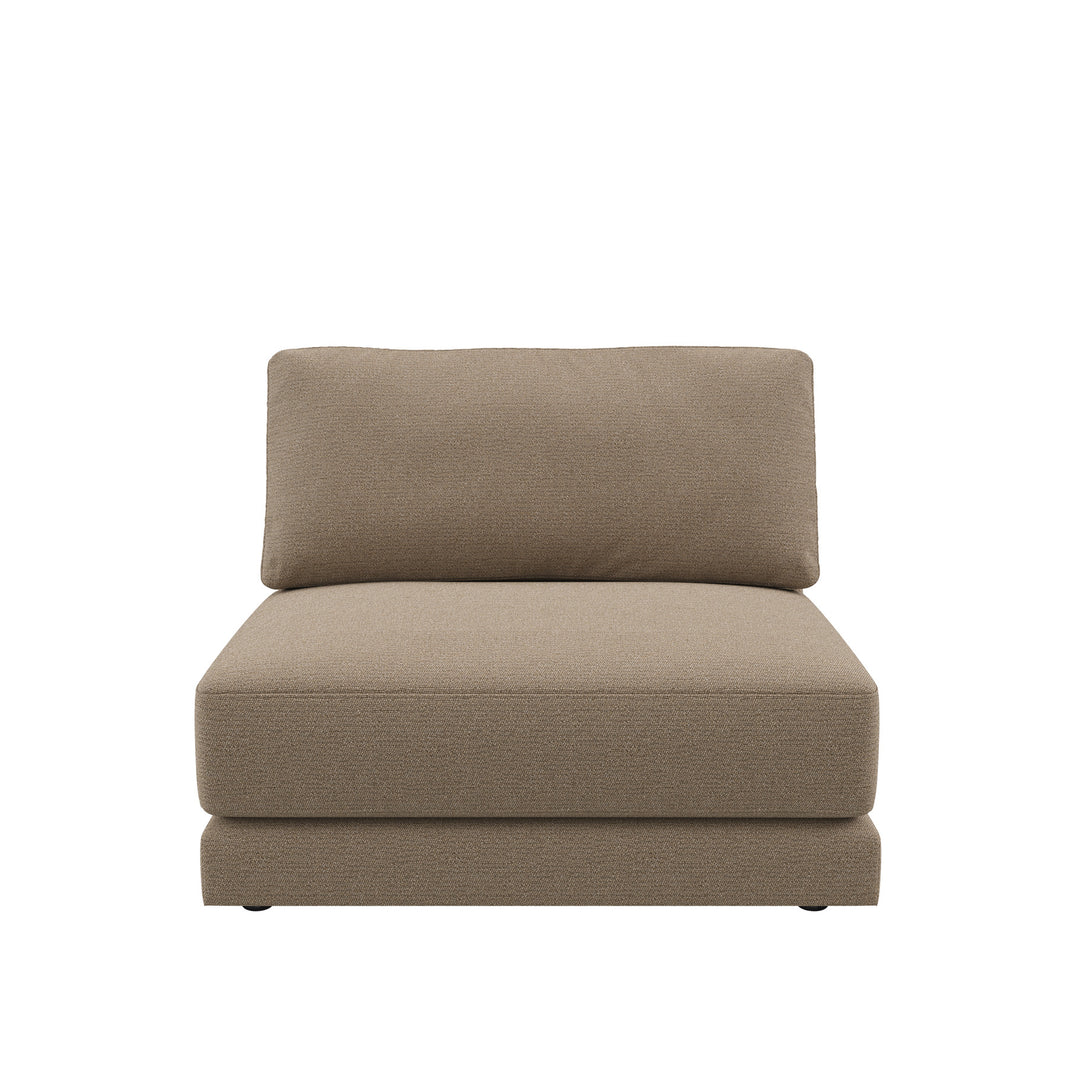 Dôme Deco MONZA Modul Rückenlehne 105 in Creme – modulares Designsofa für moderne Wohnräume