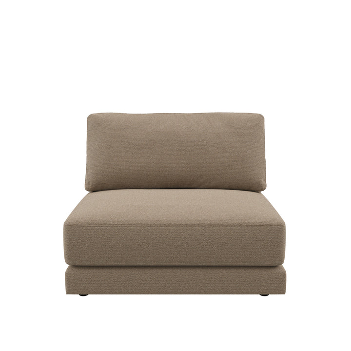 Dôme Deco MONZA Modul Rückenlehne 105 in Creme – modulares Designsofa für moderne Wohnräume
