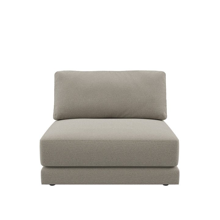 Dôme Deco MONZA Modul Rückenlehne 105 in Creme – modulares Designsofa für moderne Wohnräume