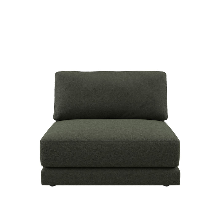 Dôme Deco MONZA Modul Rückenlehne 105 in Creme – modulares Designsofa für moderne Wohnräume