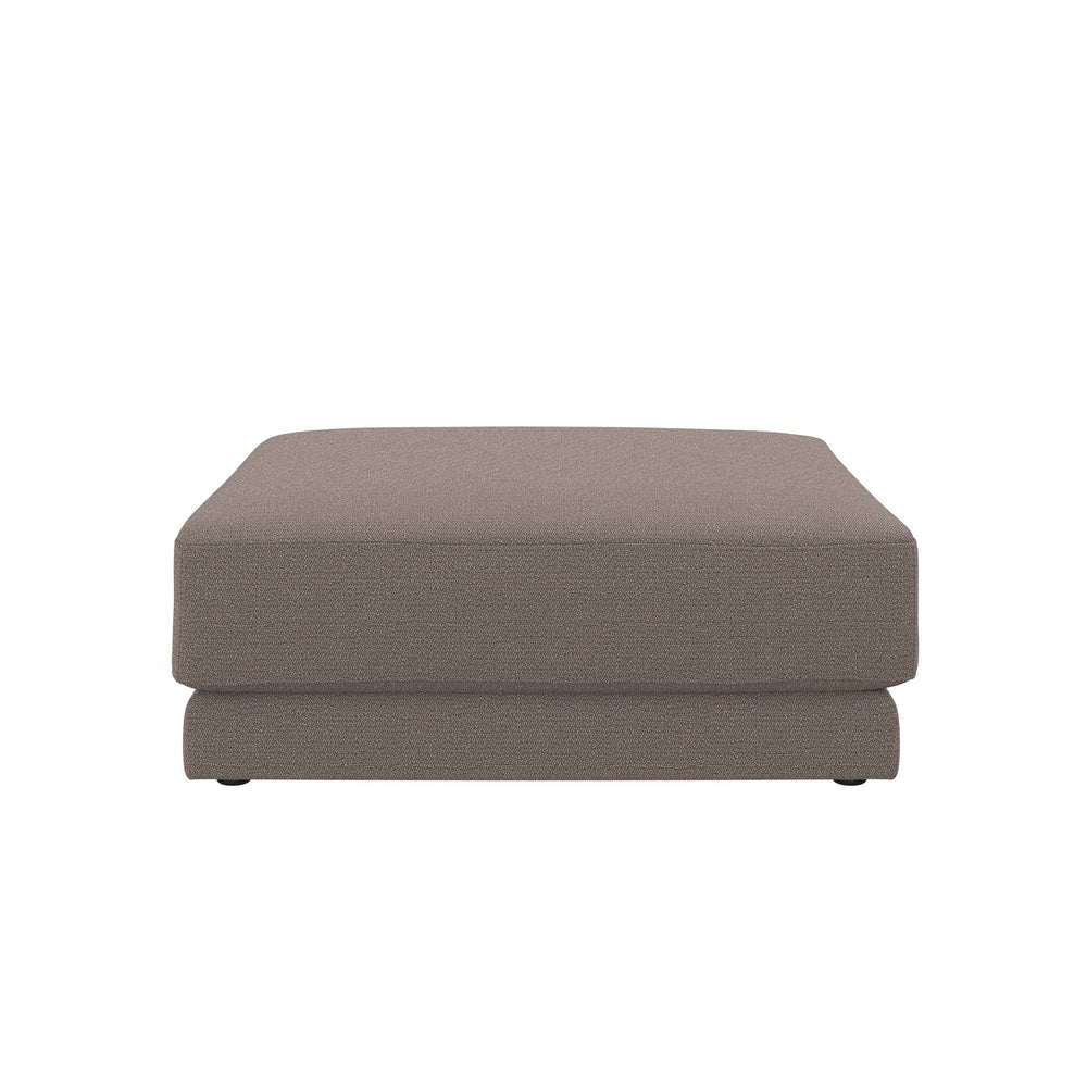 Dôme Deco MONZA Hocker in Creme – Designhocker für moderne Wohnräume