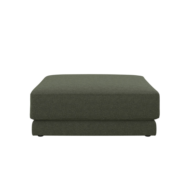 Dôme Deco MONZA Hocker in Creme – Designhocker für moderne Wohnräume