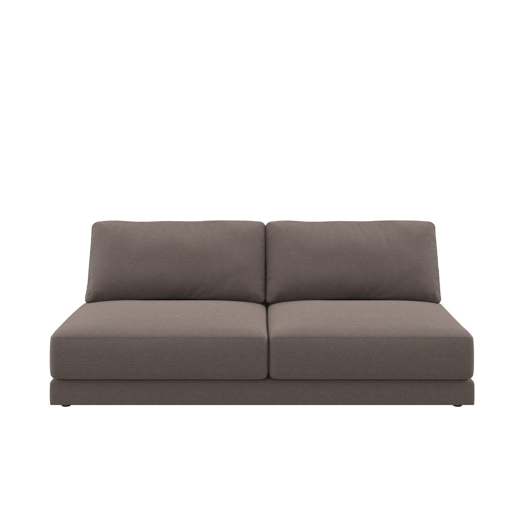 Dôme Deco MONZA Modul Rückenlehne 210 in Creme – modulares Designsofa für moderne Wohnräume
