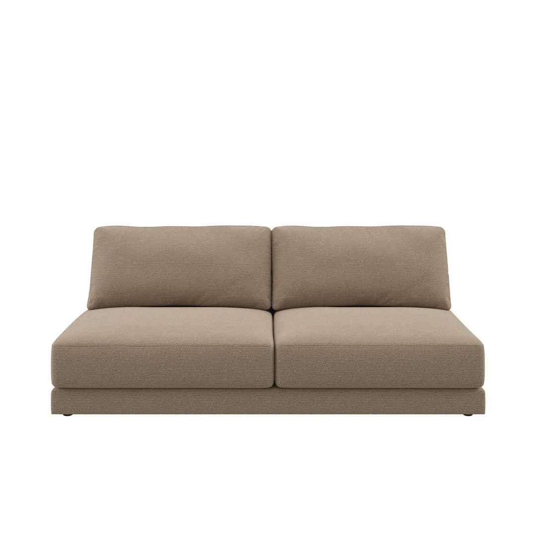 Dôme Deco MONZA Modul Rückenlehne 210 in Creme – modulares Designsofa für moderne Wohnräume