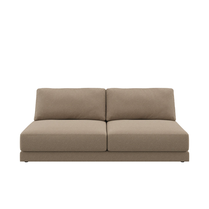 Dôme Deco MONZA Modul Rückenlehne 210 in Creme – modulares Designsofa für moderne Wohnräume